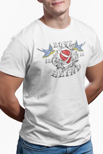 Love Is Blind | pánské bavlněné tričko