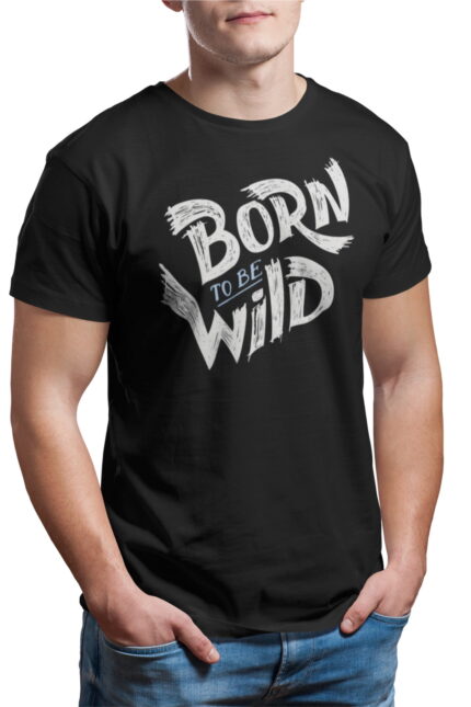 Born Wild | pánské bavlněné tričko