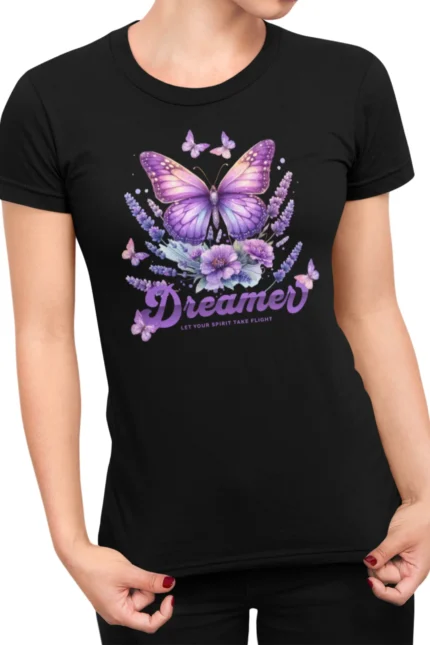 Lavender Dreamer | dámské bavlněné tričko