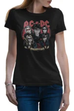 AC/DC #1 | dámské bavlněné tričko