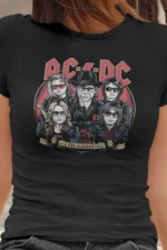 AC/DC #1 | dámské bavlněné tričko - Obrázek 2