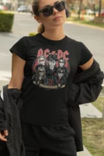 AC/DC #1 | dámské bavlněné tričko - Obrázek 5