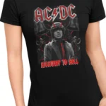 AC/DC #2 | dámské bavlněné tričko