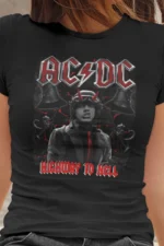 AC/DC #2 | dámské bavlněné tričko - Obrázek 2