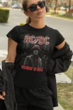 AC/DC #2 | dámské bavlněné tričko - Obrázek 3