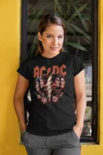 AC/DC #3 | dámské bavlněné tričko - Obrázek 3