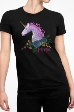 Magic Unicorn | dámské bavlněné tričko - Obrázek 5