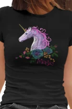 Magic Unicorn | dámské bavlněné tričko - Obrázek 6